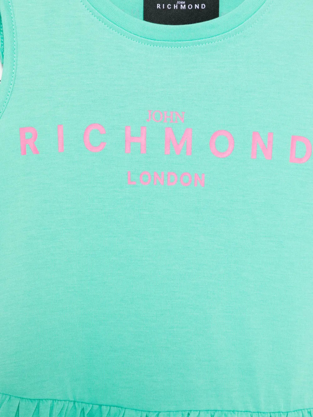 logo-print dress