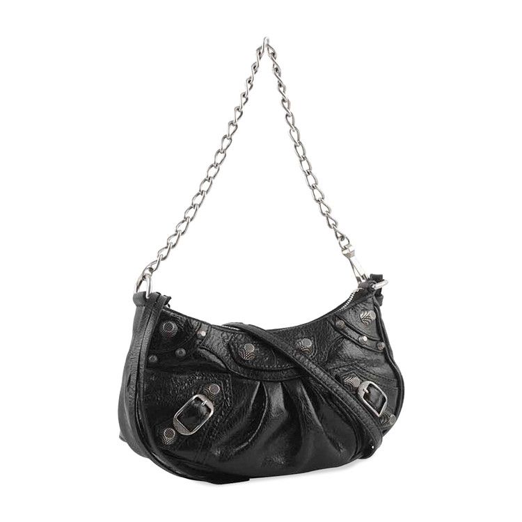 Balenciaga Le Cagole Shoulder Bag Black