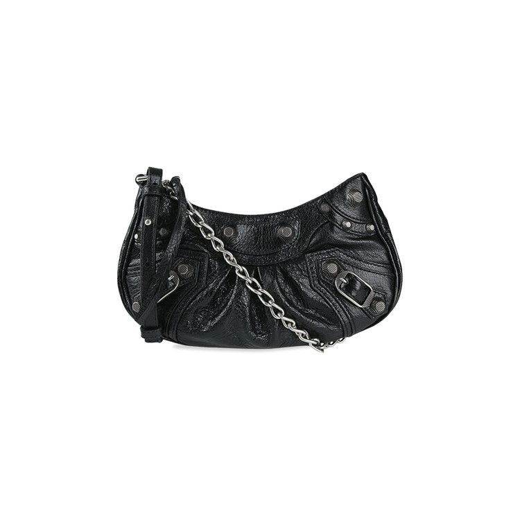 Balenciaga Le Cagole Shoulder Bag Black