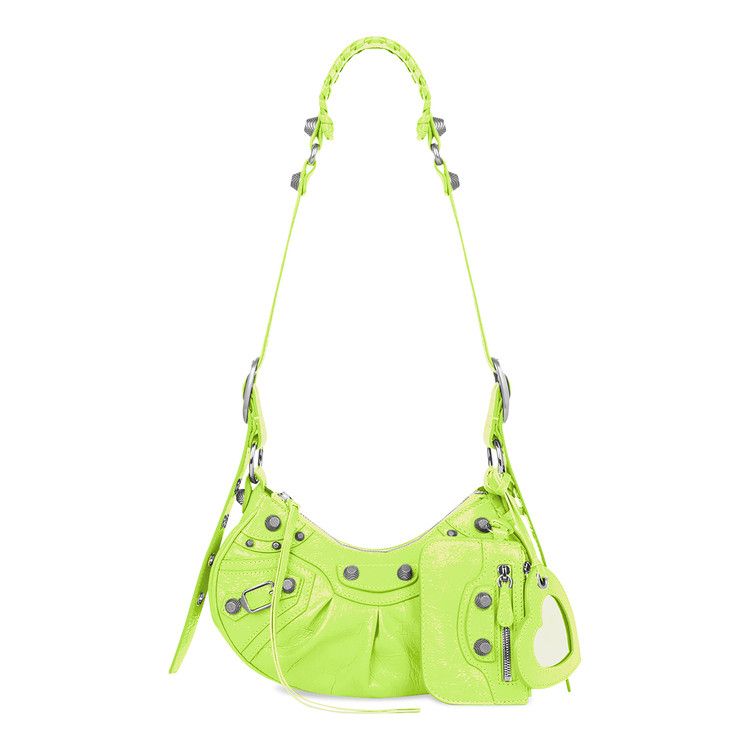 Balenciaga Le Cagole Xs Shoulder Bag Fluo Yellow