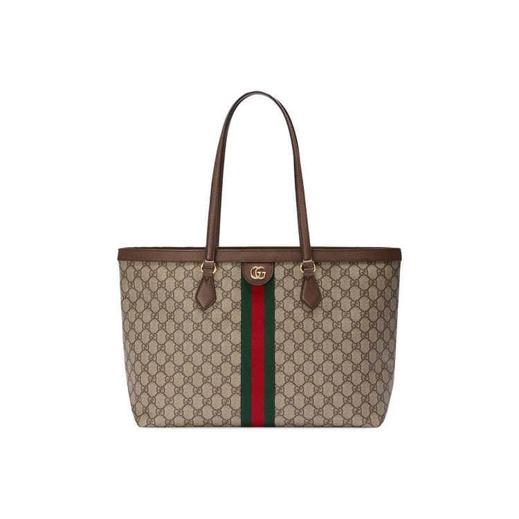 Gucci Ophidia GG Medium Tote Beige/Ebony