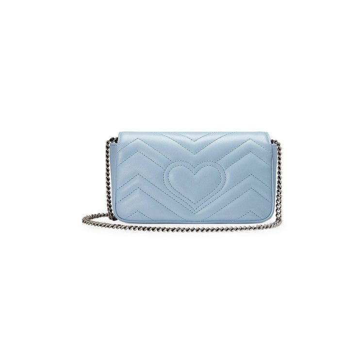 Gucci GG Marmont Super Mini Bag Pastel Blue