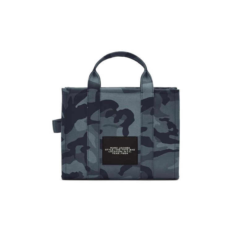 Marc Jacobs Medium Camo Jacquard Tote Bag Blue/Multicolor
