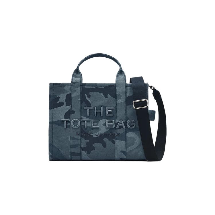 Marc Jacobs Medium Camo Jacquard Tote Bag Blue/Multicolor