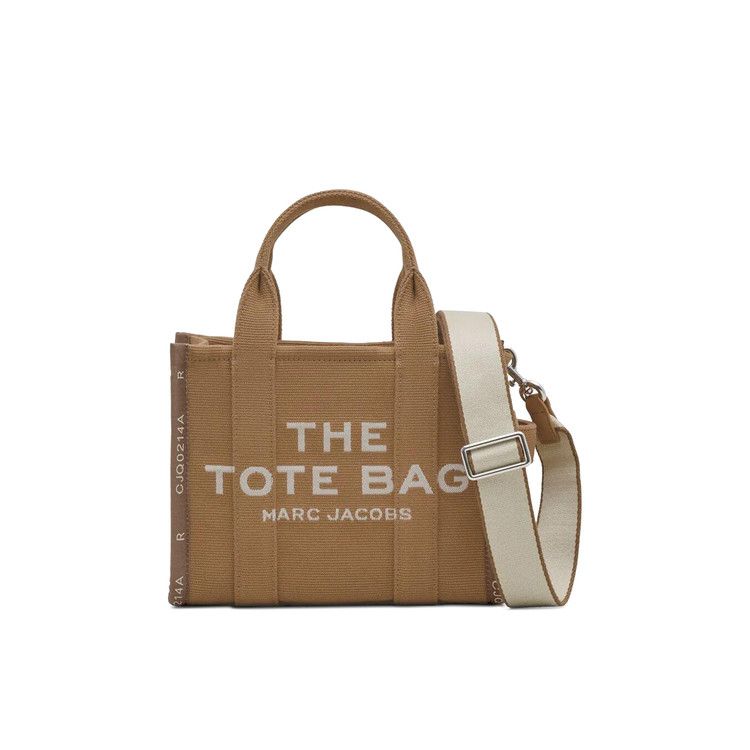 Marc Jacobs Jacquard Small Tote Bag Camel