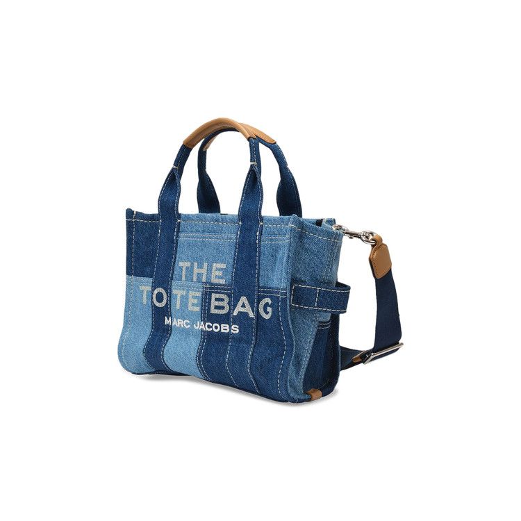 Marc Jacobs Denim Mini Tote Bag Blue