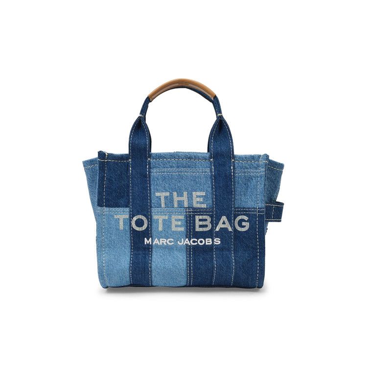 Marc Jacobs Denim Mini Tote Bag Blue