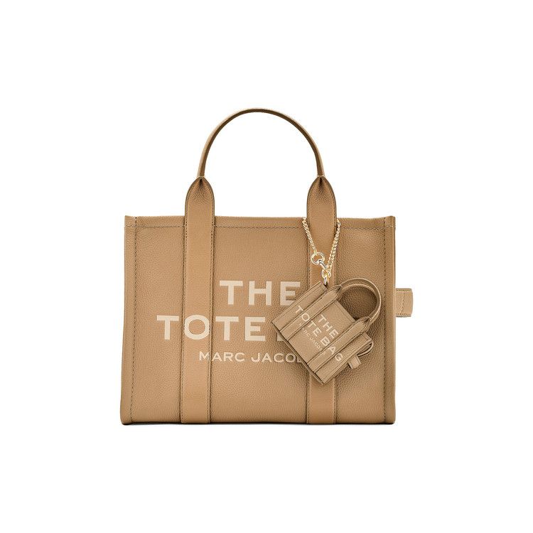 Marc Jacobs The Nano Tote Charm Bag Camel