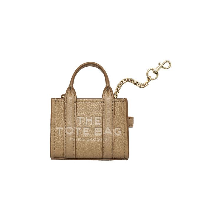 Marc Jacobs The Nano Tote Charm Bag Camel