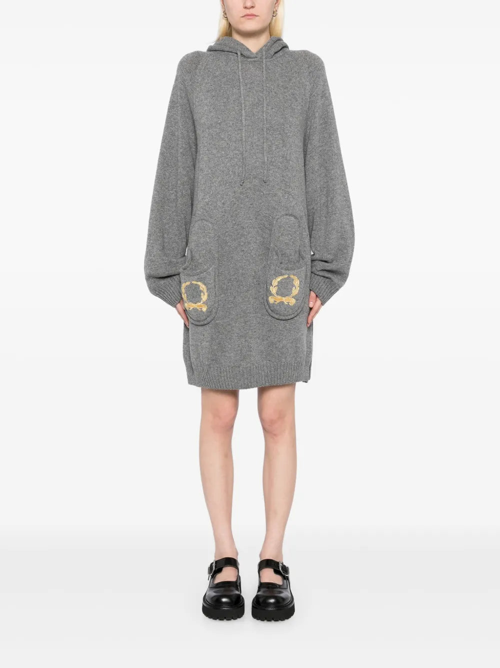 hooded dress