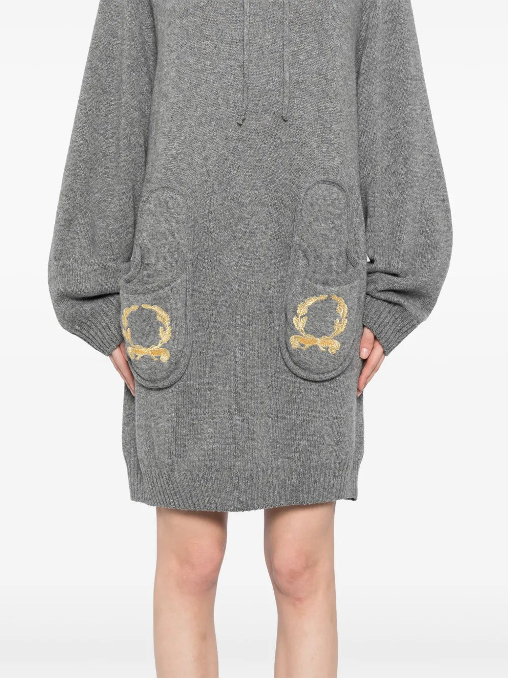 hooded dress