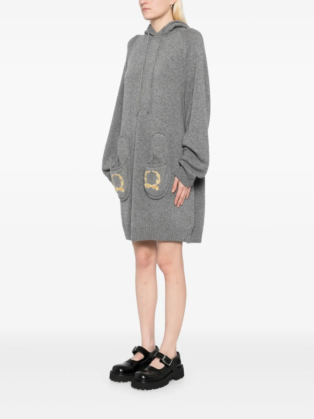 hooded dress