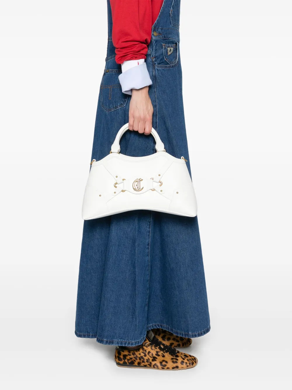 logo-plaque tote bag