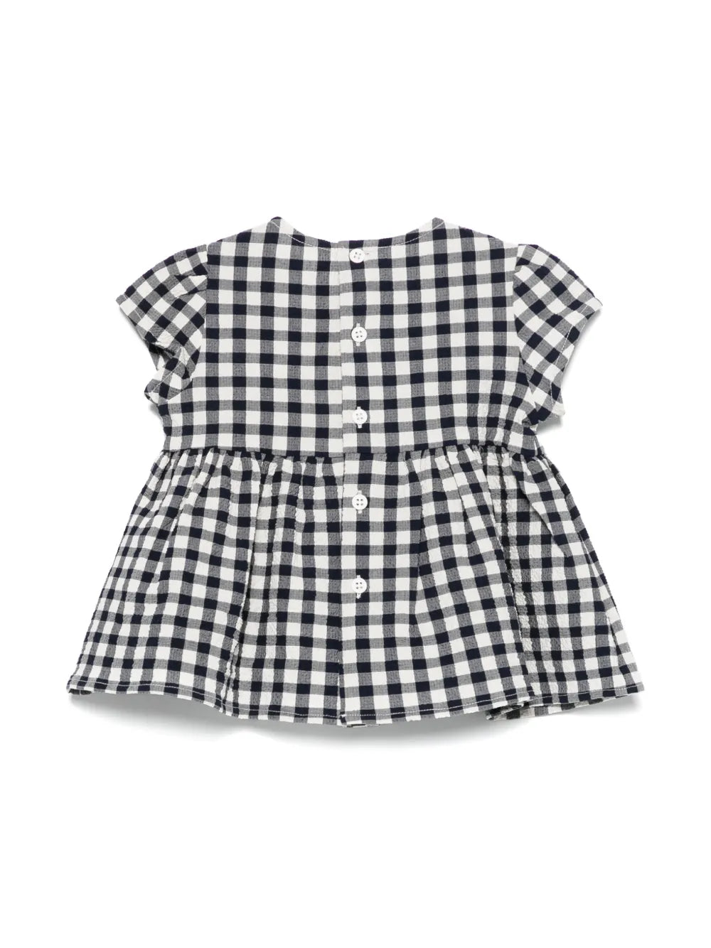 check-pattern dress 