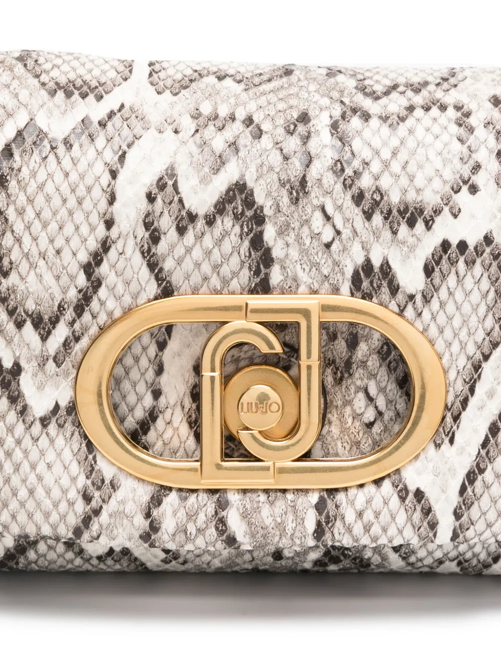 small snakeskin-print cross body bag