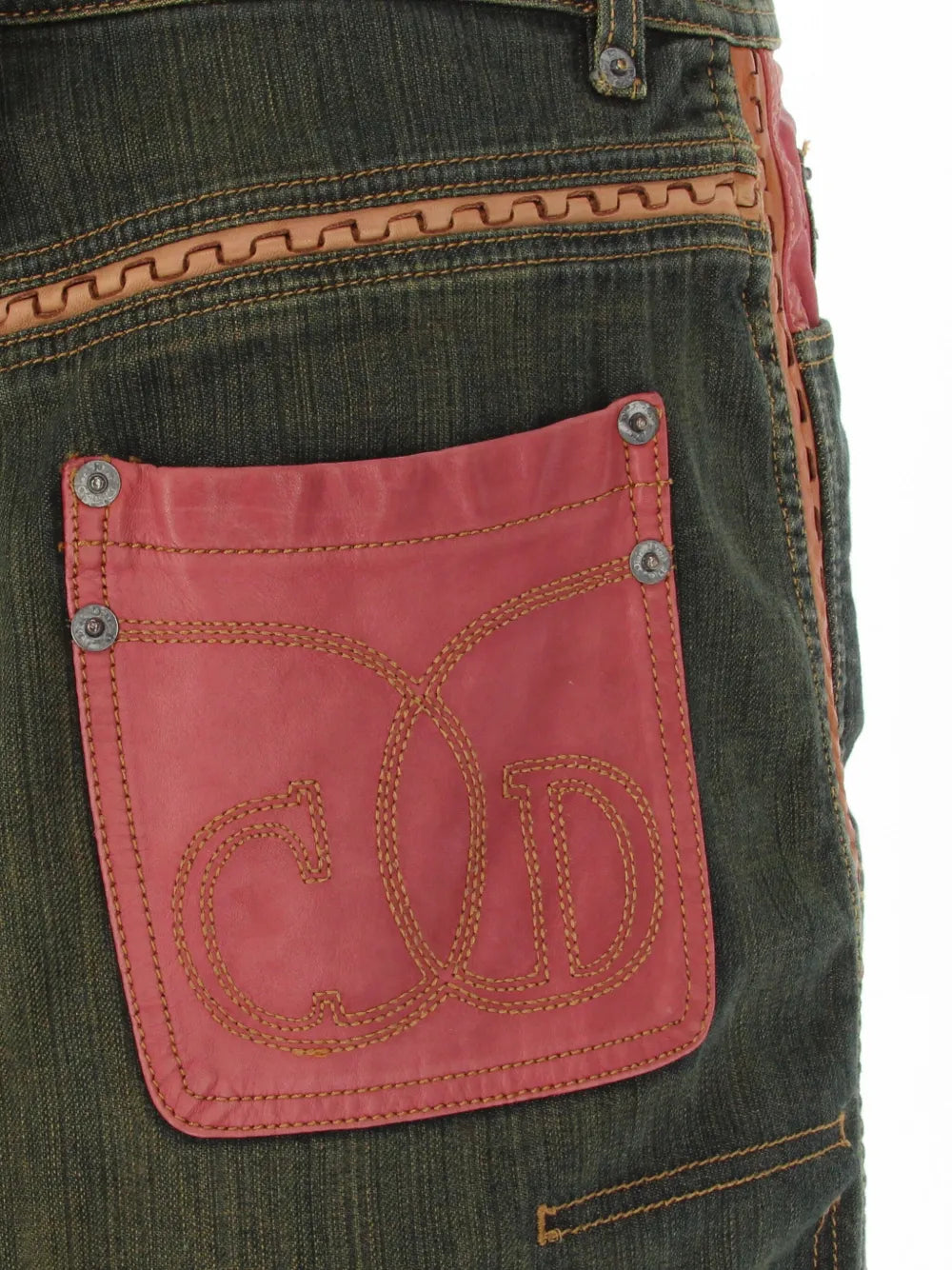 2000s denim skirt