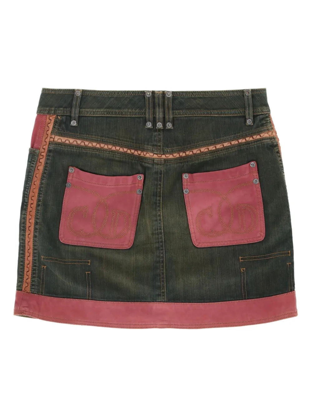 2000s denim skirt