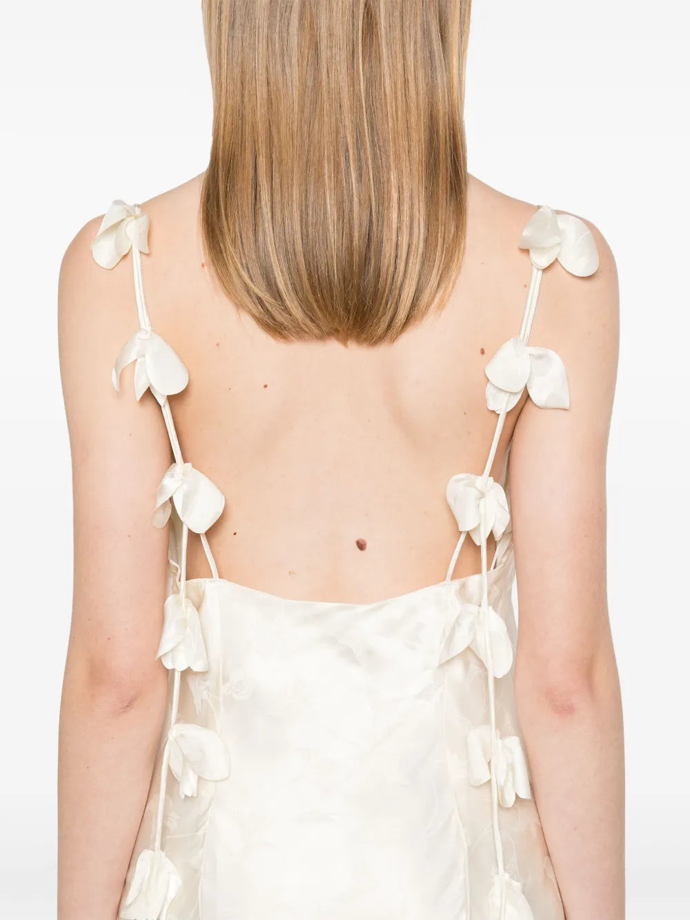 satin midi dress