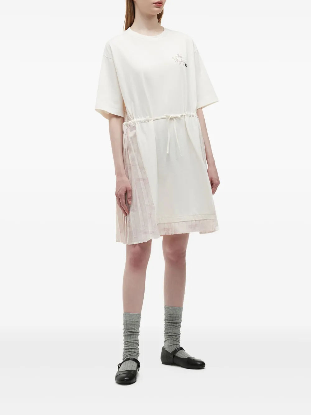layered mini dress