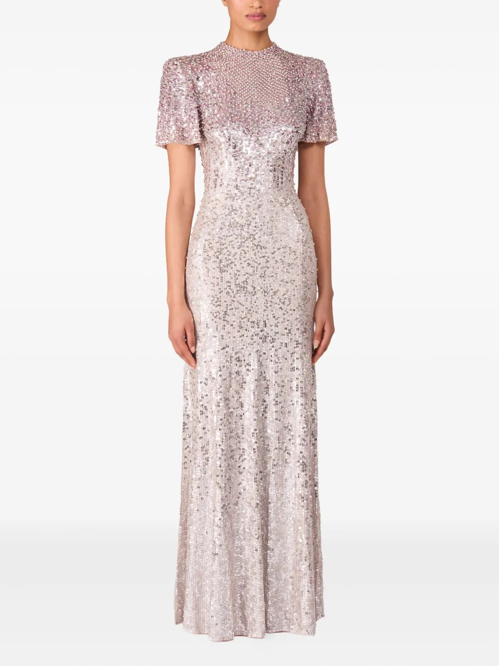 Jourdain sequin-embellished gown