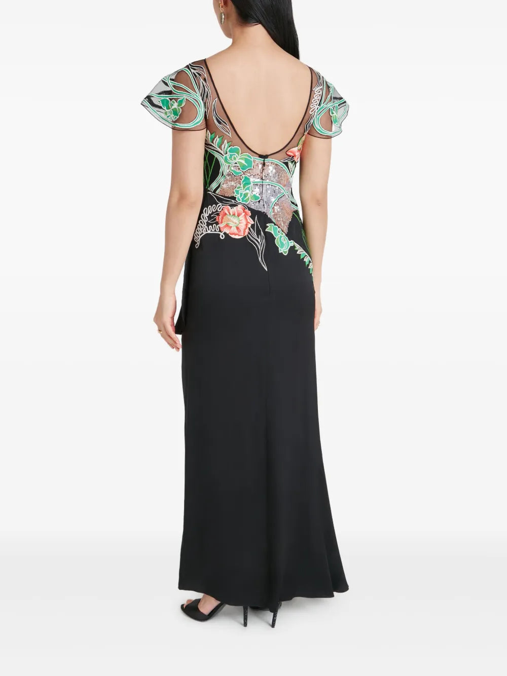Gracia Ruffle gown