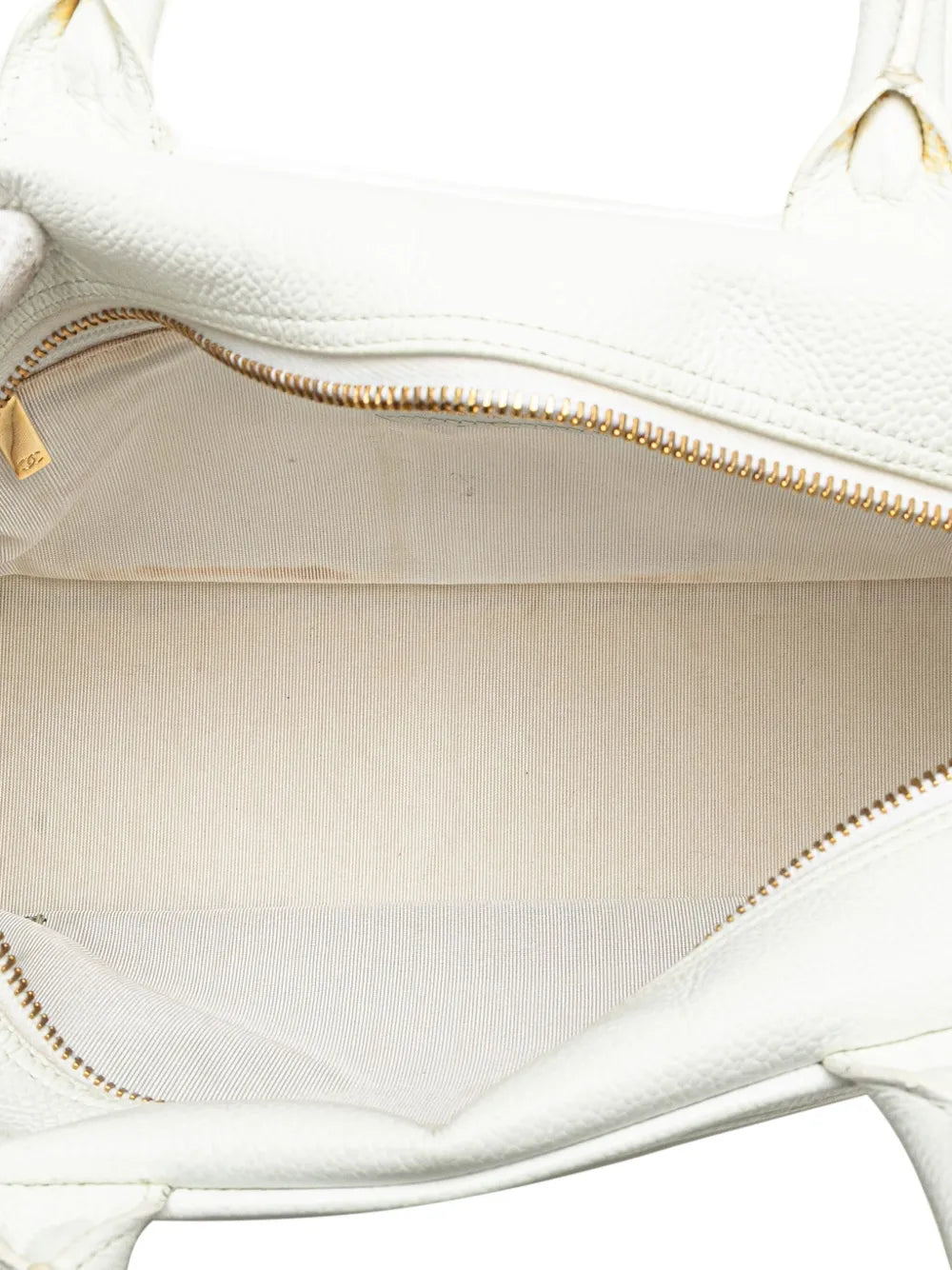 2003-2004 CC Quilted Caviar Bowling Bag handbag