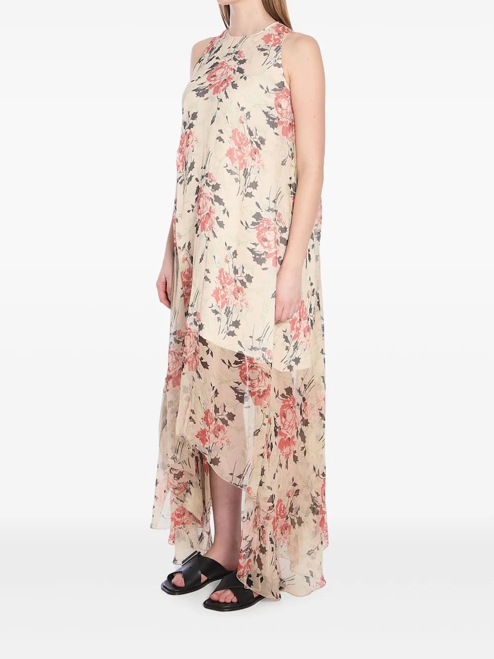 silk maxi dress