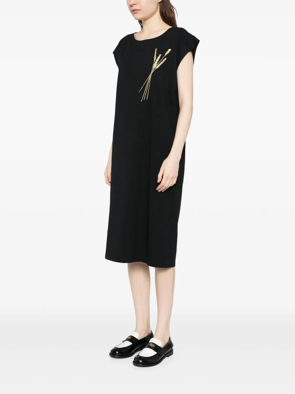 embroidered dress