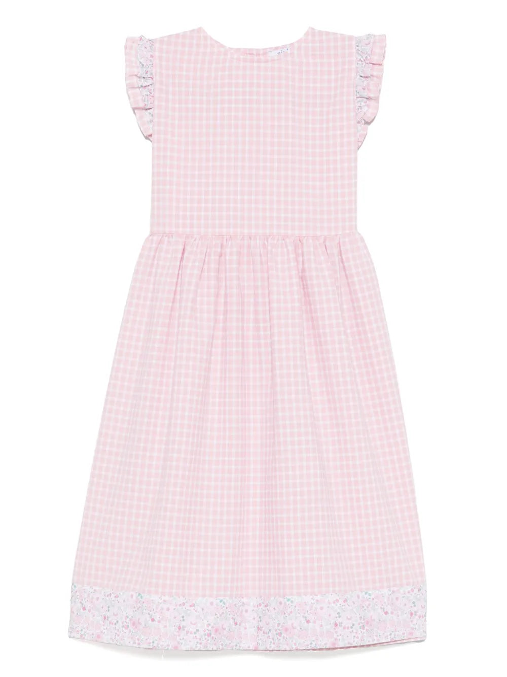 checked dress