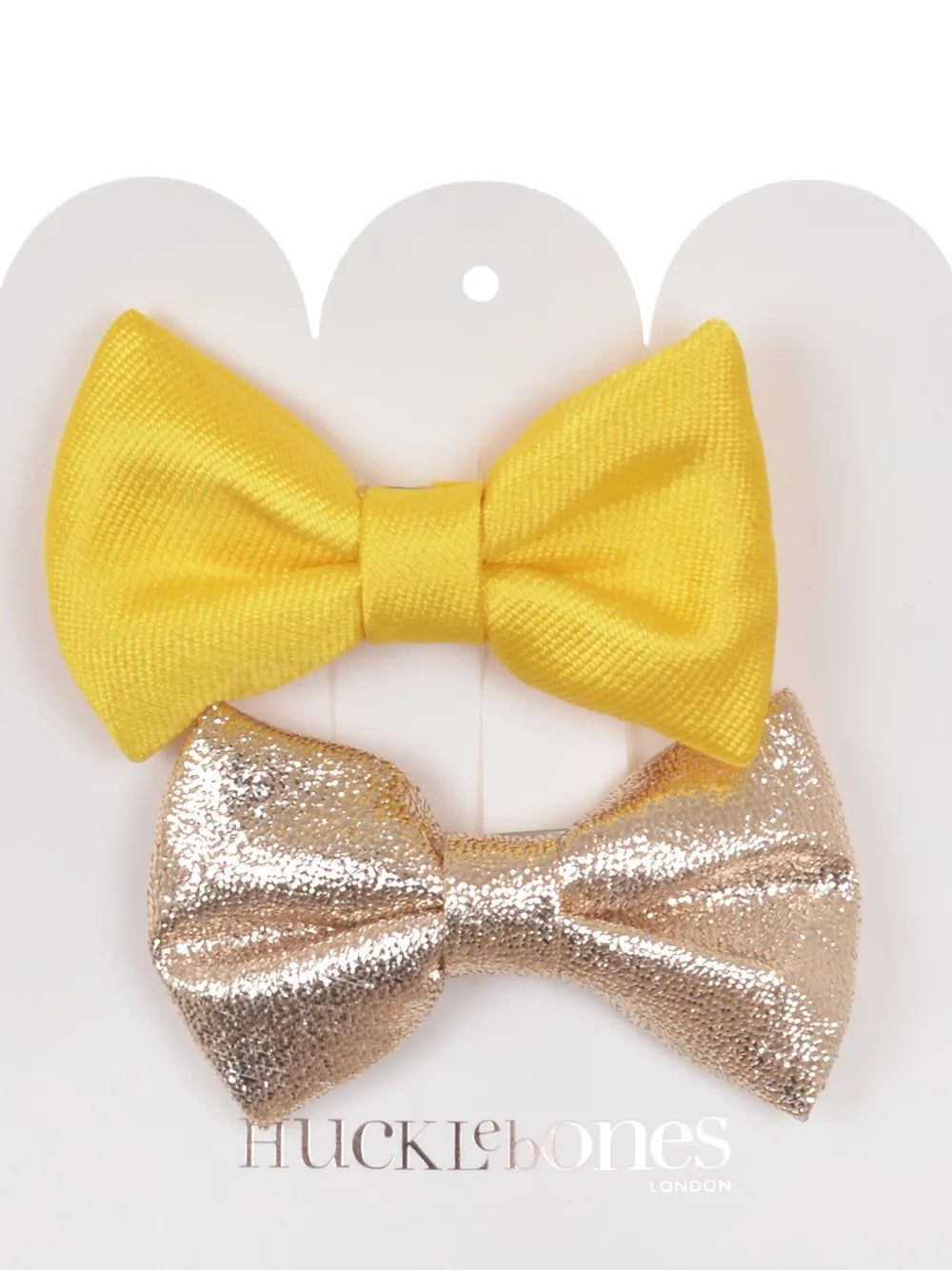 bow hair clip (pack of two)