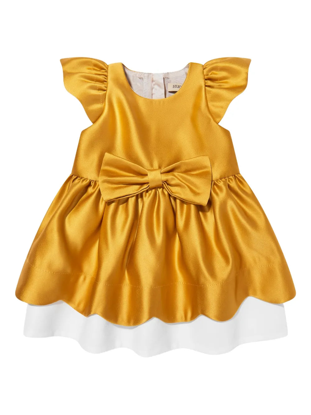 satin-finish dress