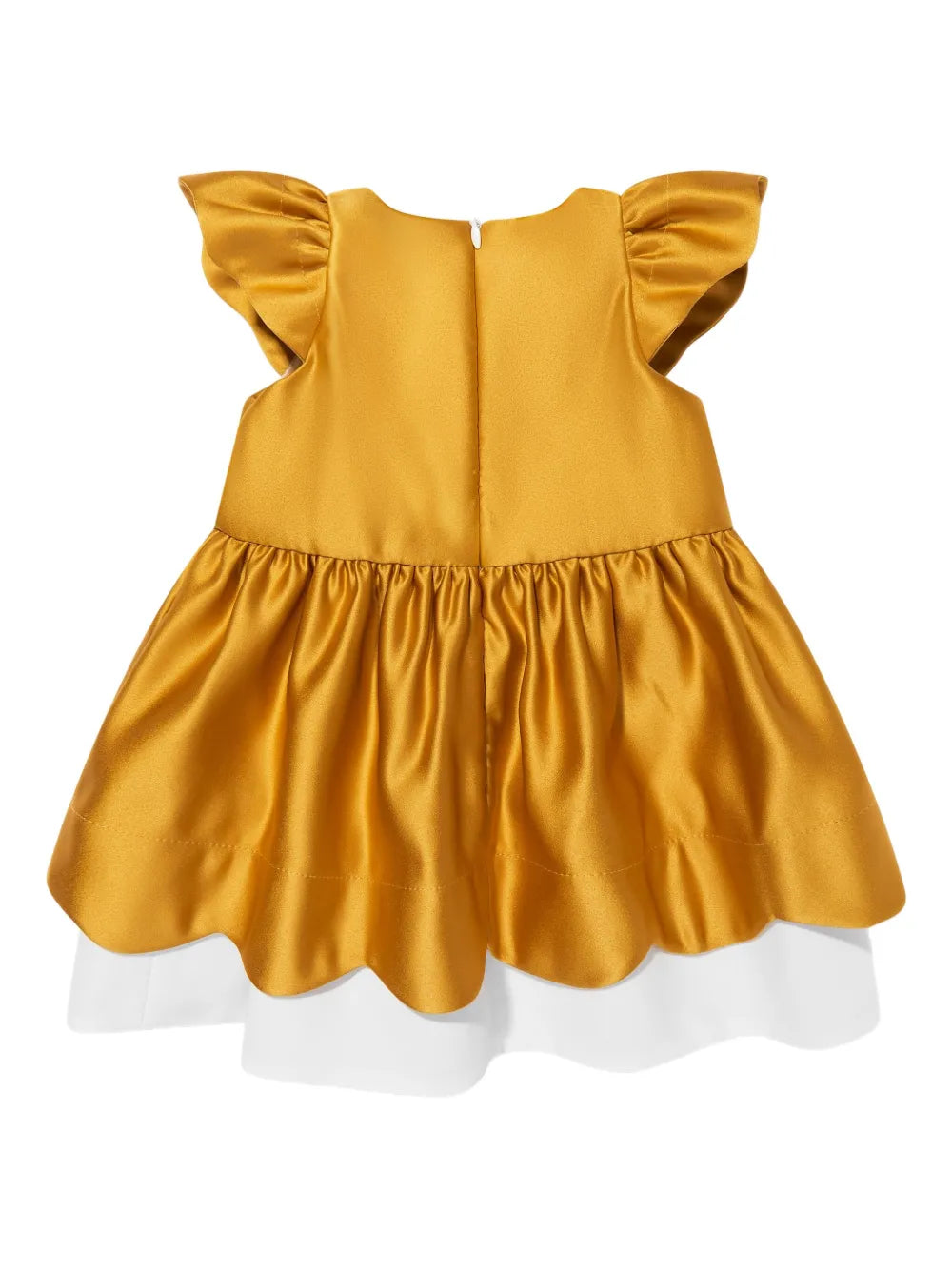 satin-finish dress