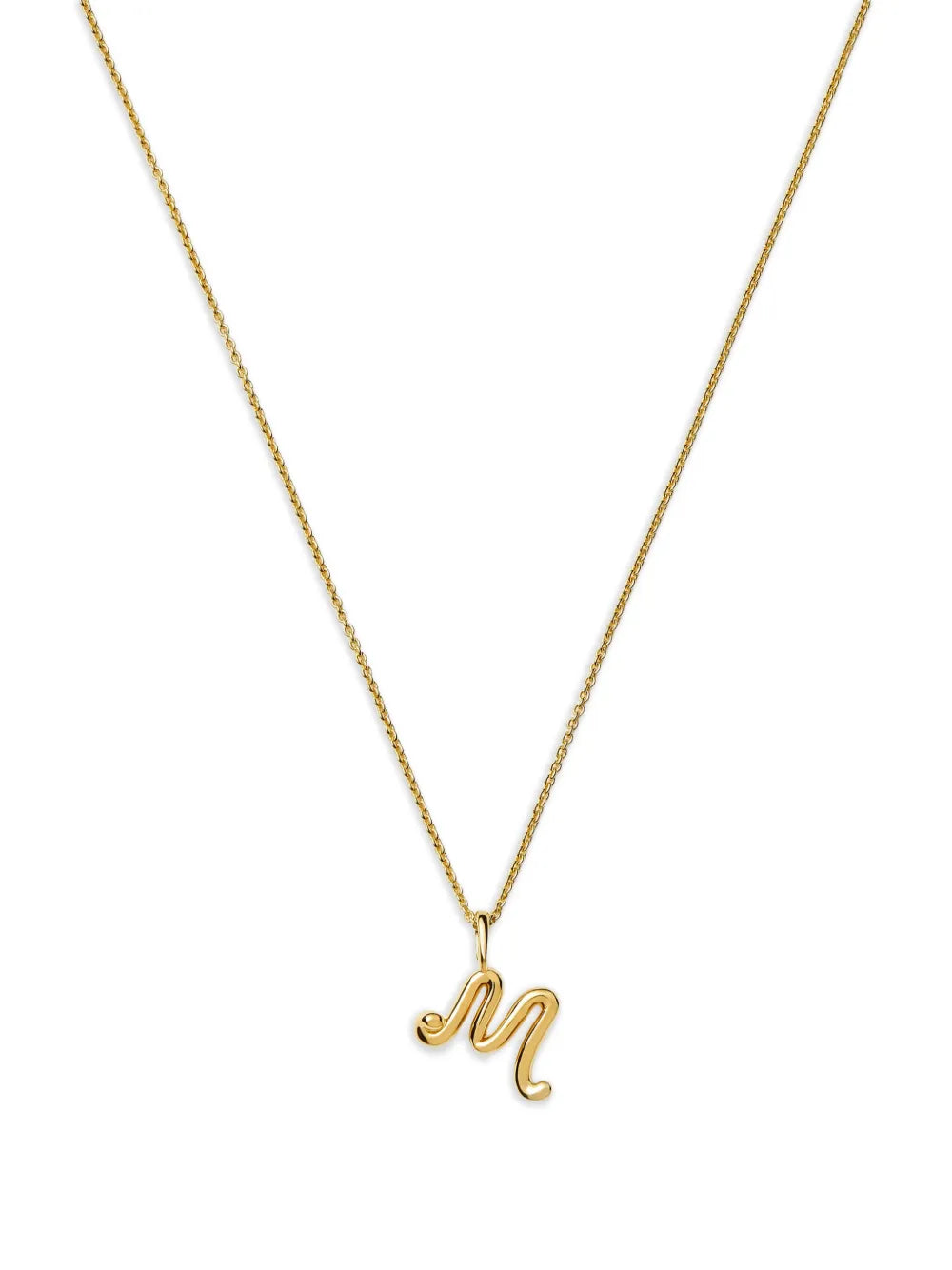 Initial-pendant necklace