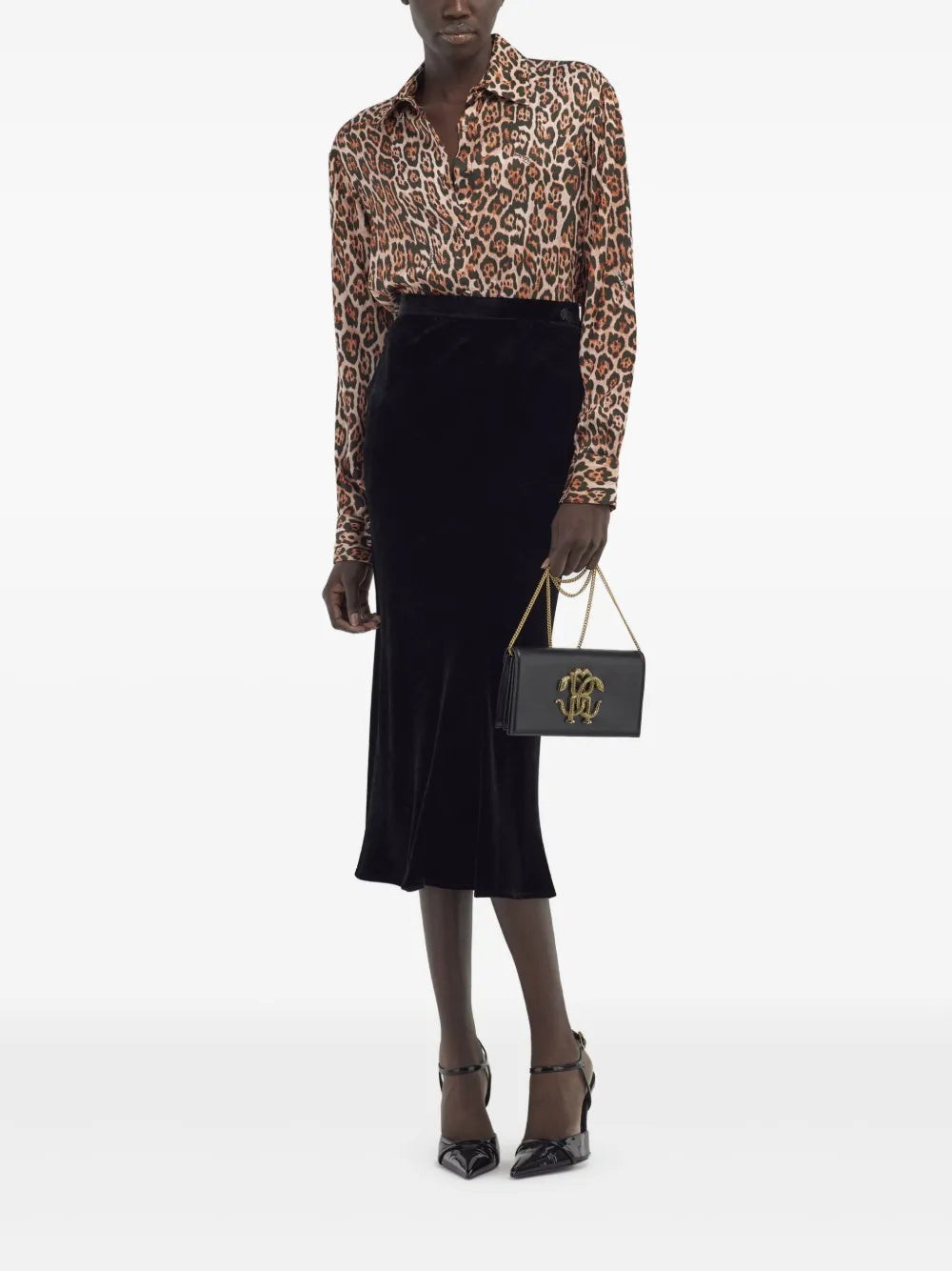 velvet pencil skirt