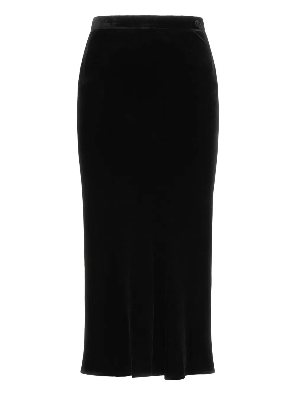 velvet pencil skirt