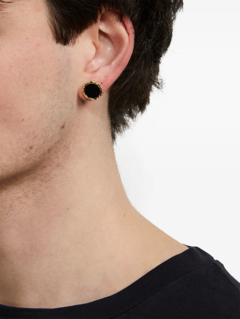 Amulet stud earring