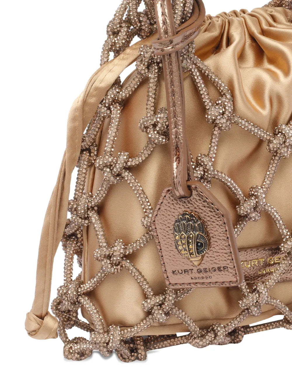 crystal-embellished handbag