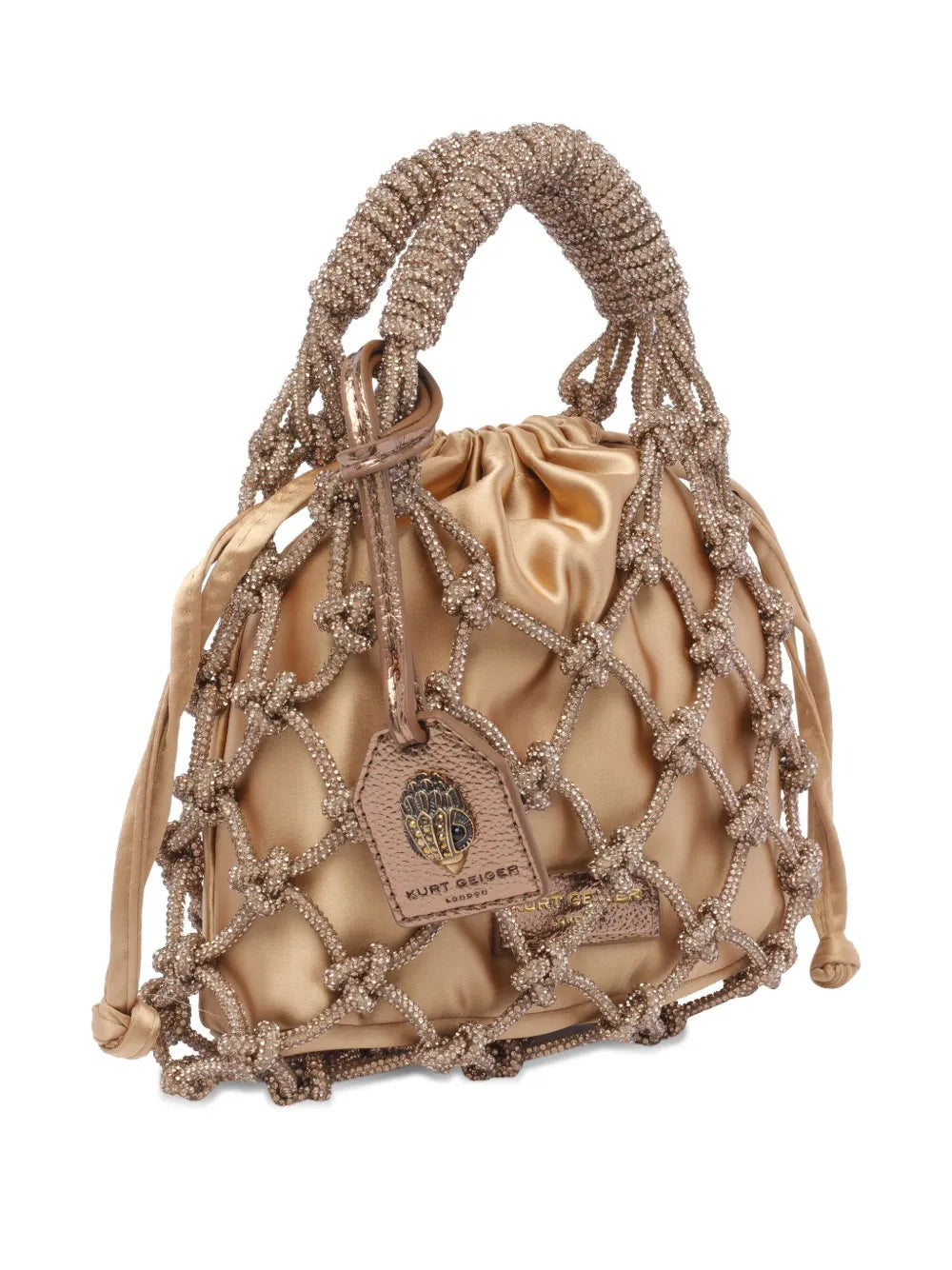 crystal-embellished handbag