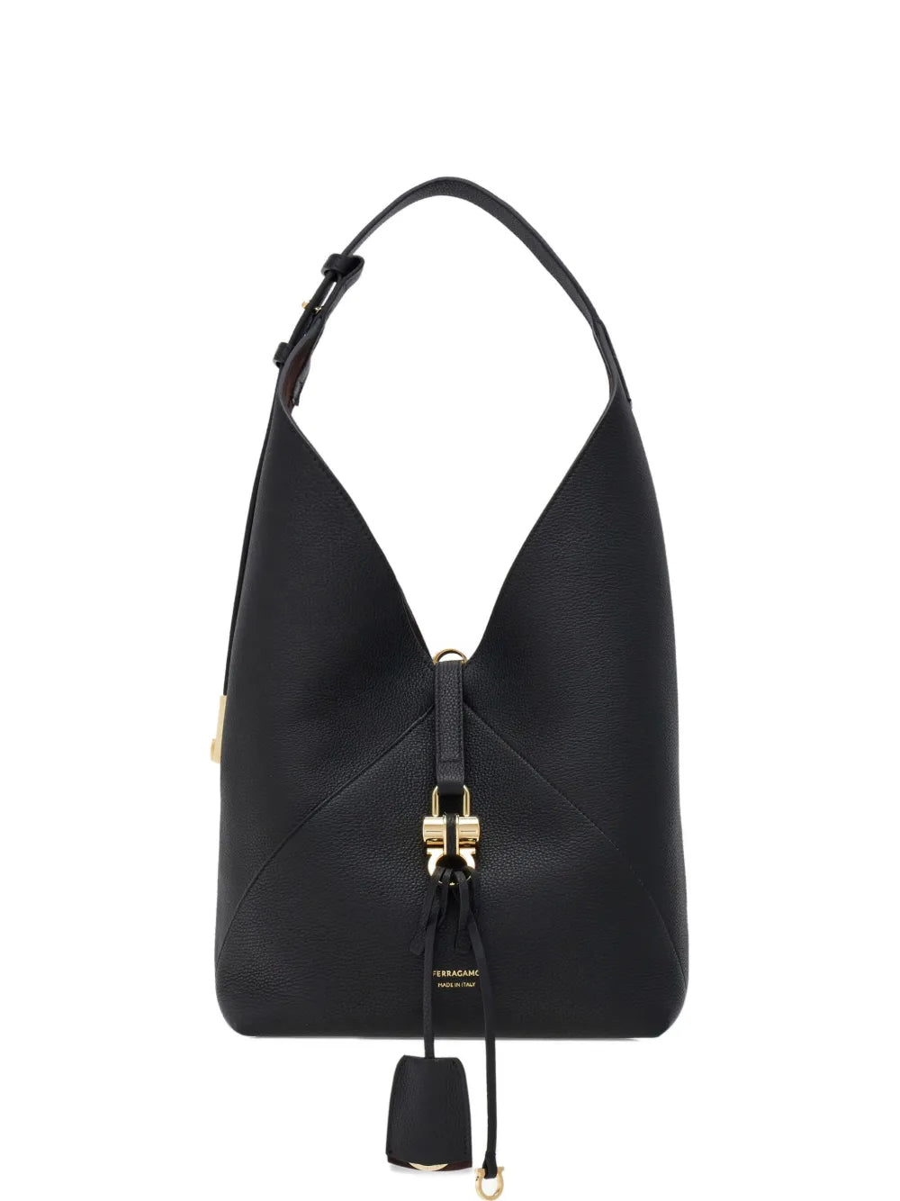 leather hobo shoulder bag
