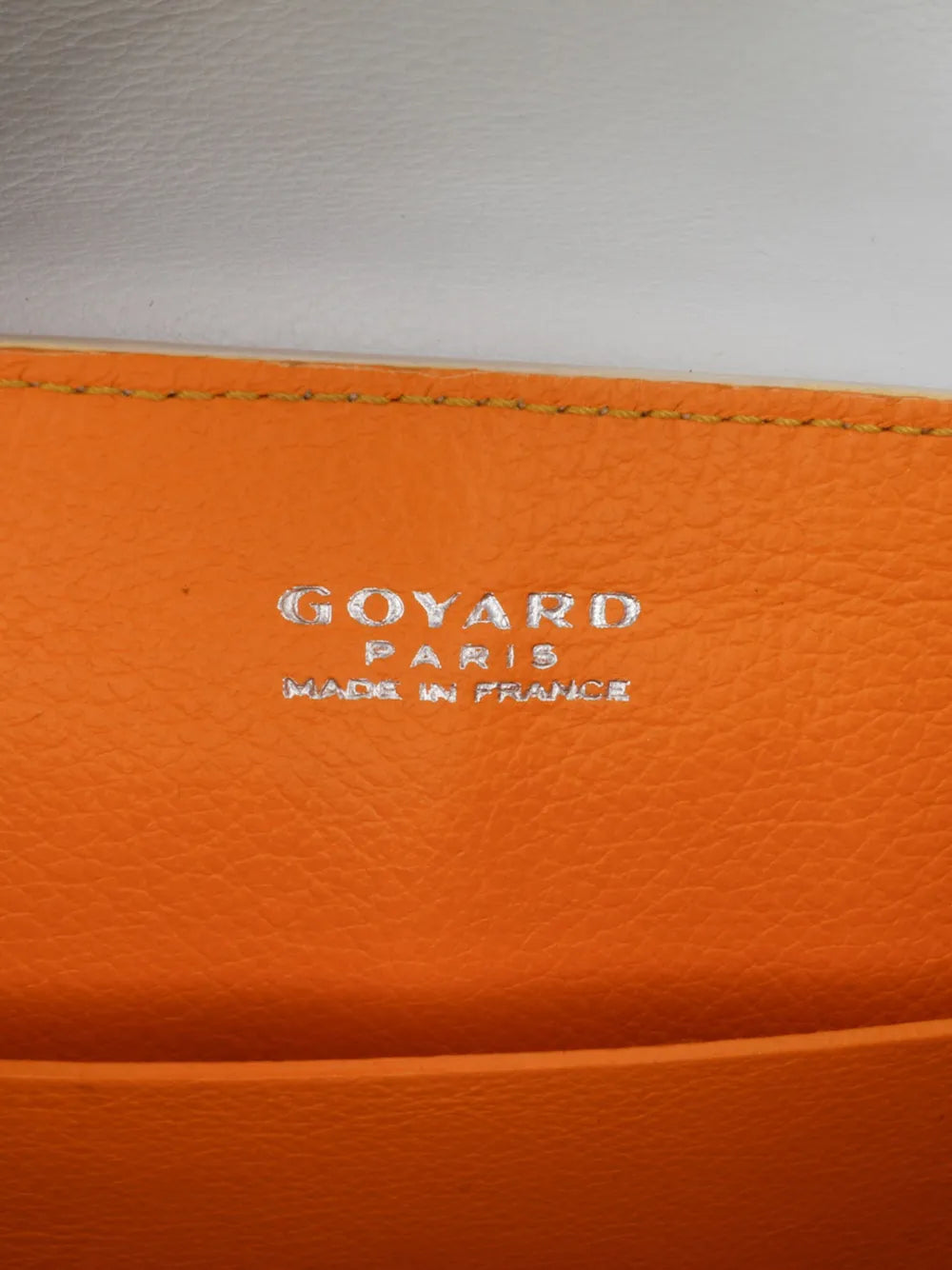 2018 Mini Goyardine Saigon Souple satchel