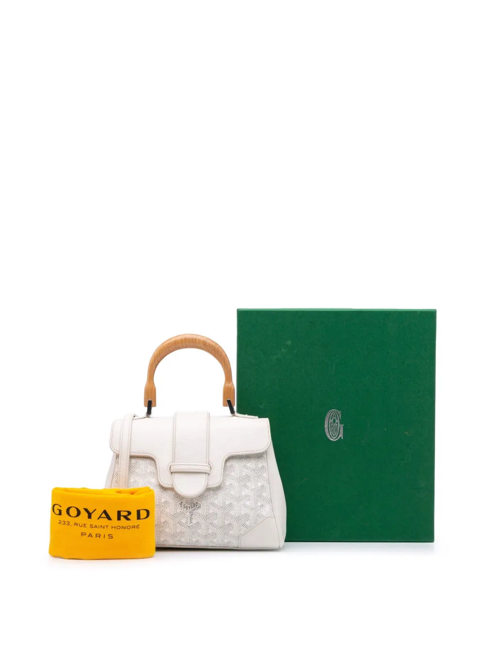 2018 Mini Goyardine Saigon Souple satchel