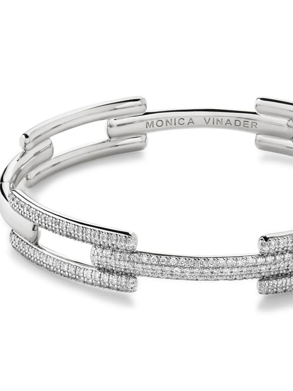 Signature Link diamond bracelet