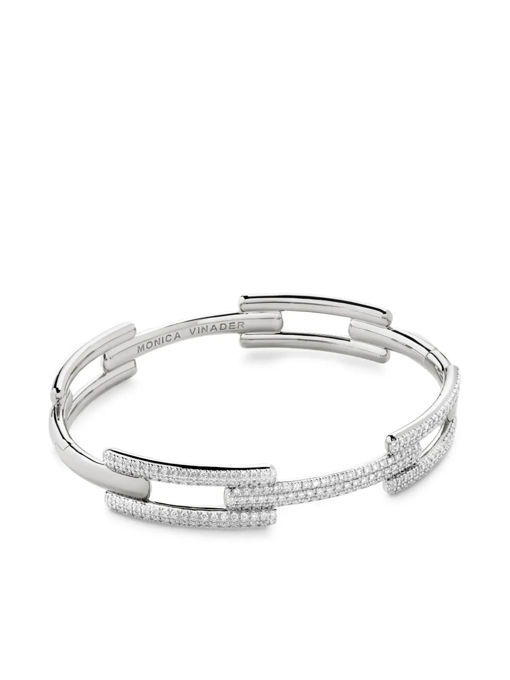 Signature Link diamond bracelet
