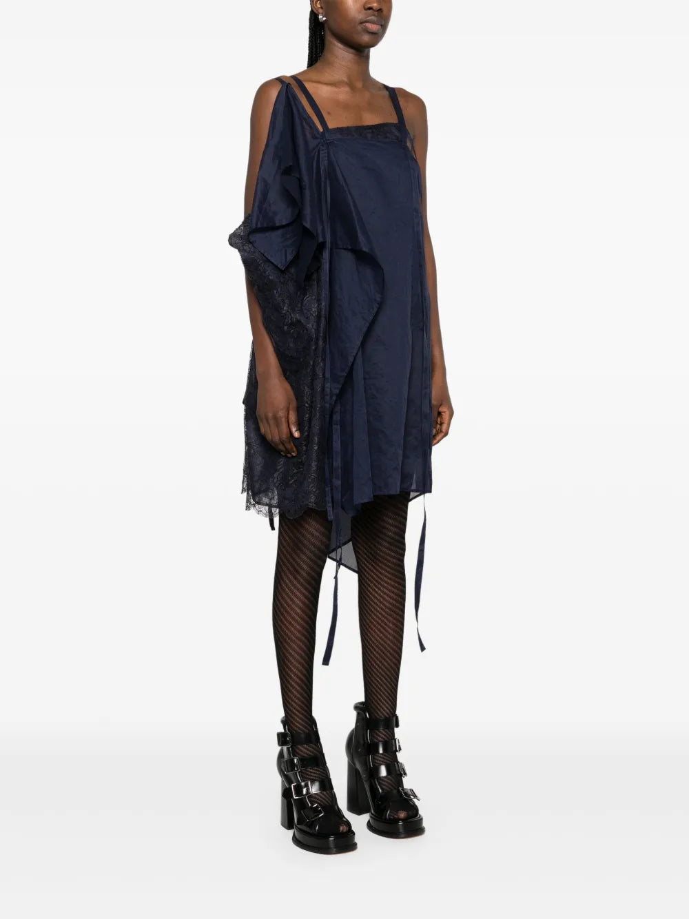 layered mini dress