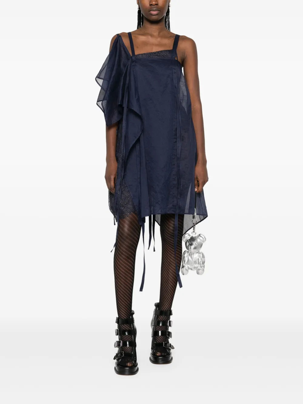 layered mini dress