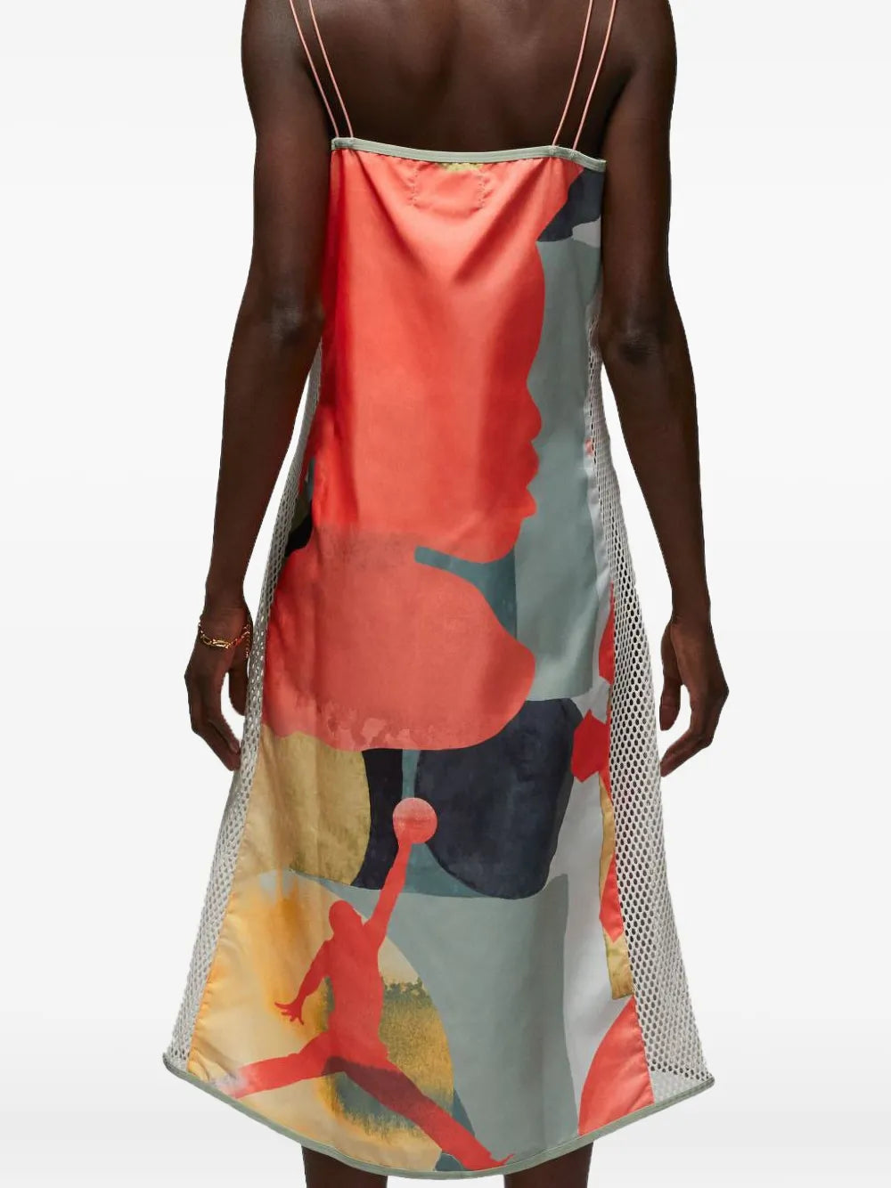 x Bephies Beauty Supply Orange slip dress