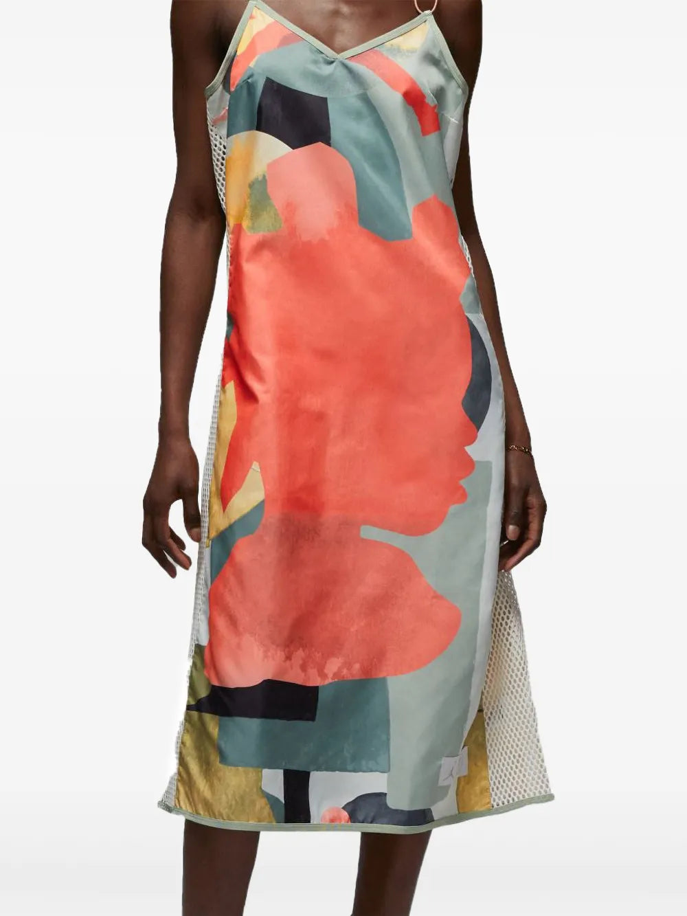 x Bephies Beauty Supply Orange slip dress