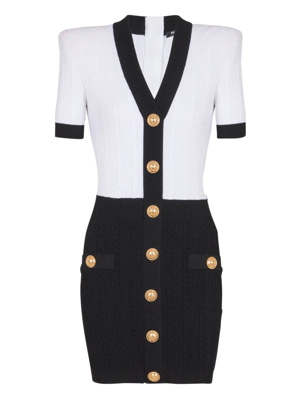 cable-knit bodycon dress
