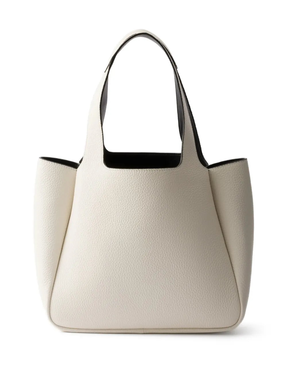 small leather tote bag