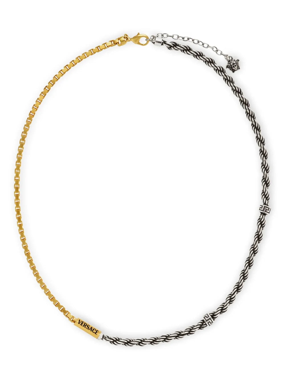 logo-engraved necklace